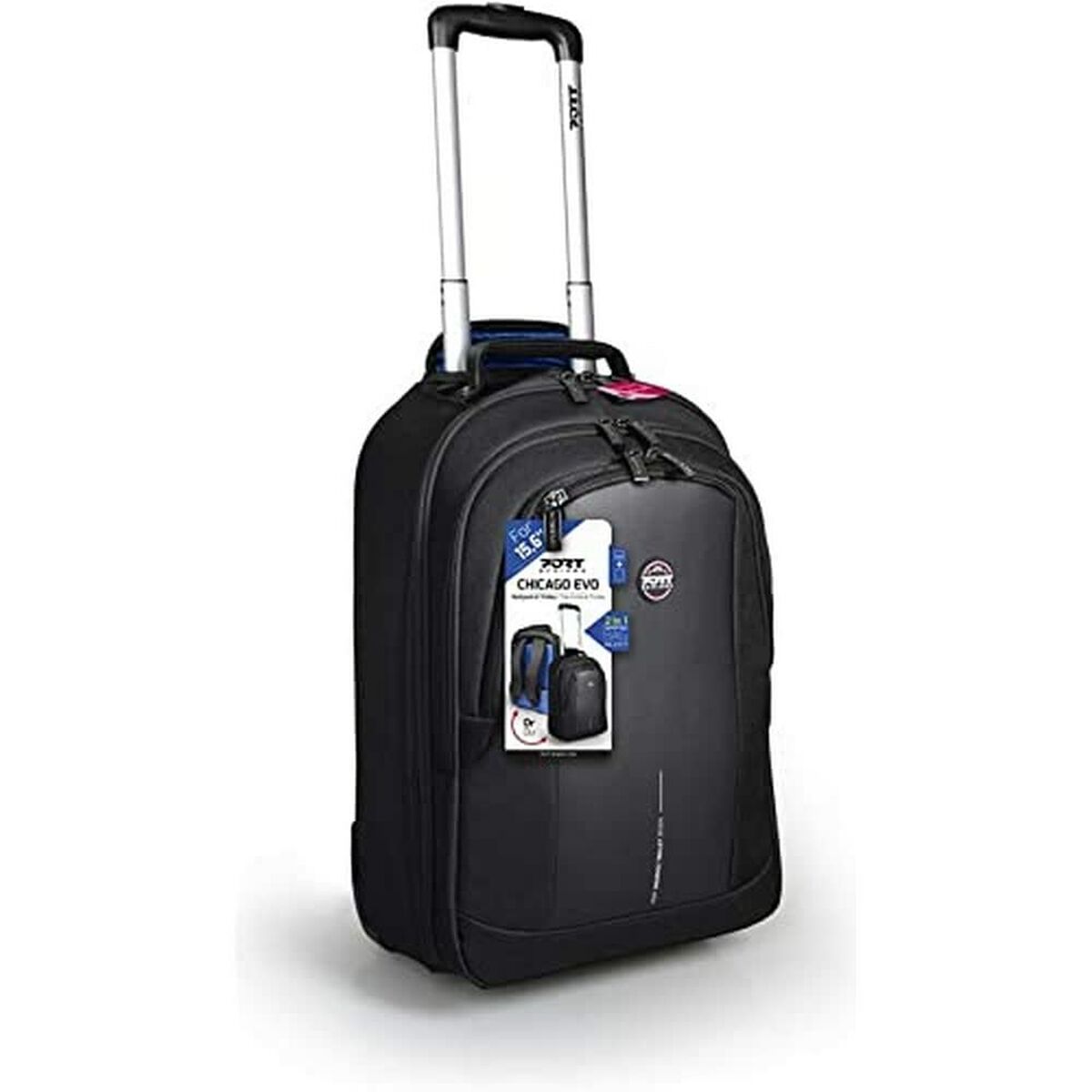 Laptop Backpack Port Designs CHICAGO EVO Black-27