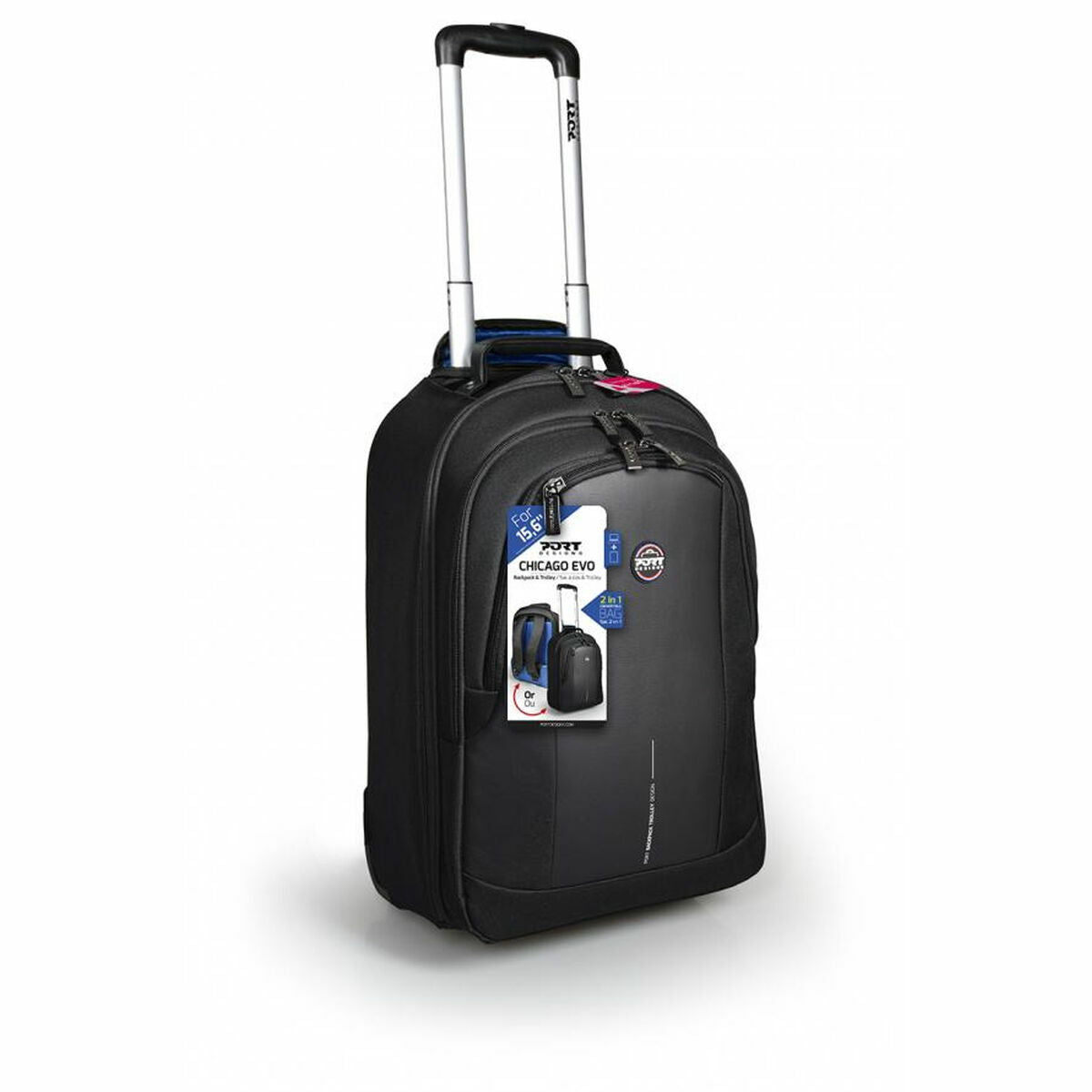 Laptop Backpack Port Designs CHICAGO EVO Black-41