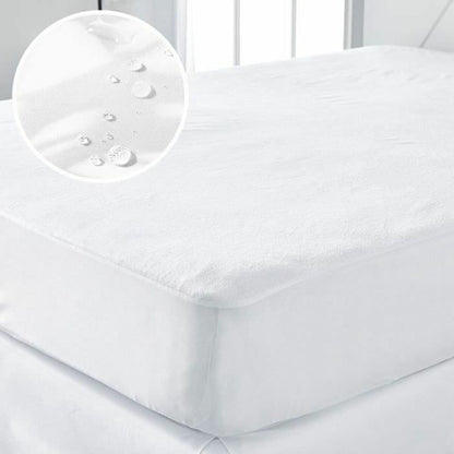 Mattress protector TODAY Essential Double bed 160 x 200 cm White Waterproof-1