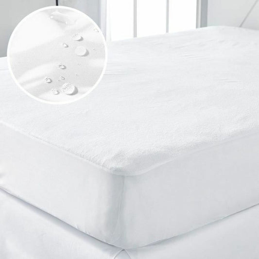 Mattress protector TODAY Essential Double bed 160 x 200 cm White Waterproof-1
