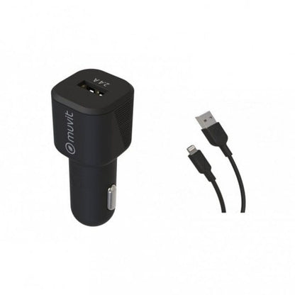 Car Charger Muvit 1,2 m Black-0