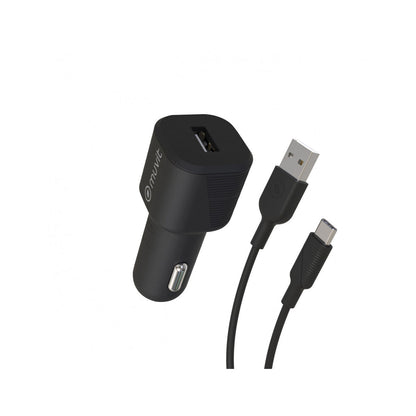 Electric car charger Muvit 1,2 m Black-0