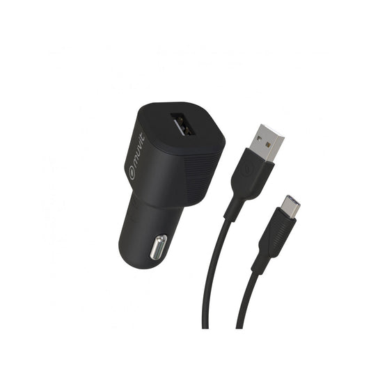 Electric car charger Muvit 1,2 m Black-0