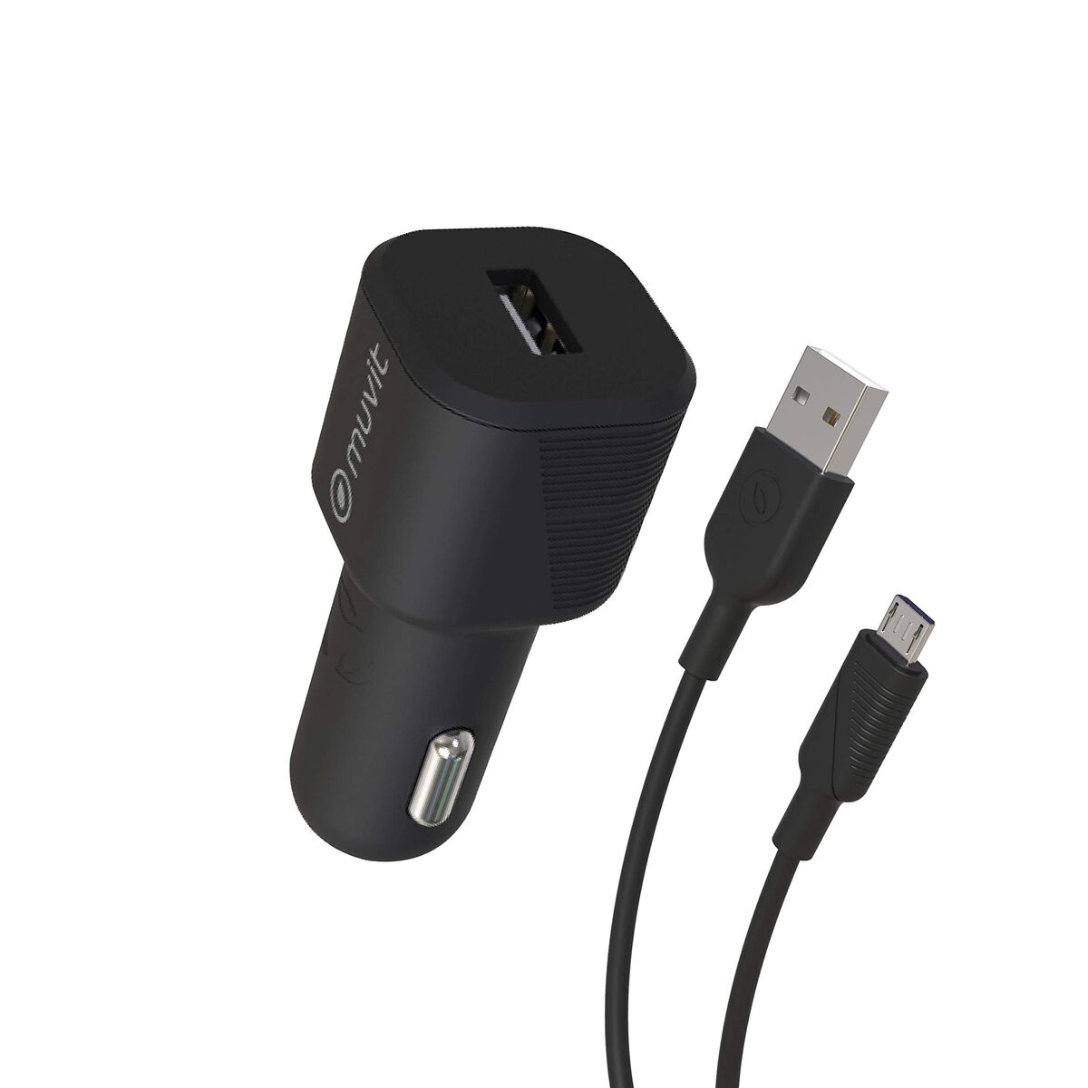 Electric car charger Muvit 1,2 m Black-0