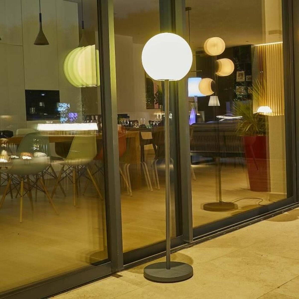 Floor Lamp Lumisky H150 Grey-1