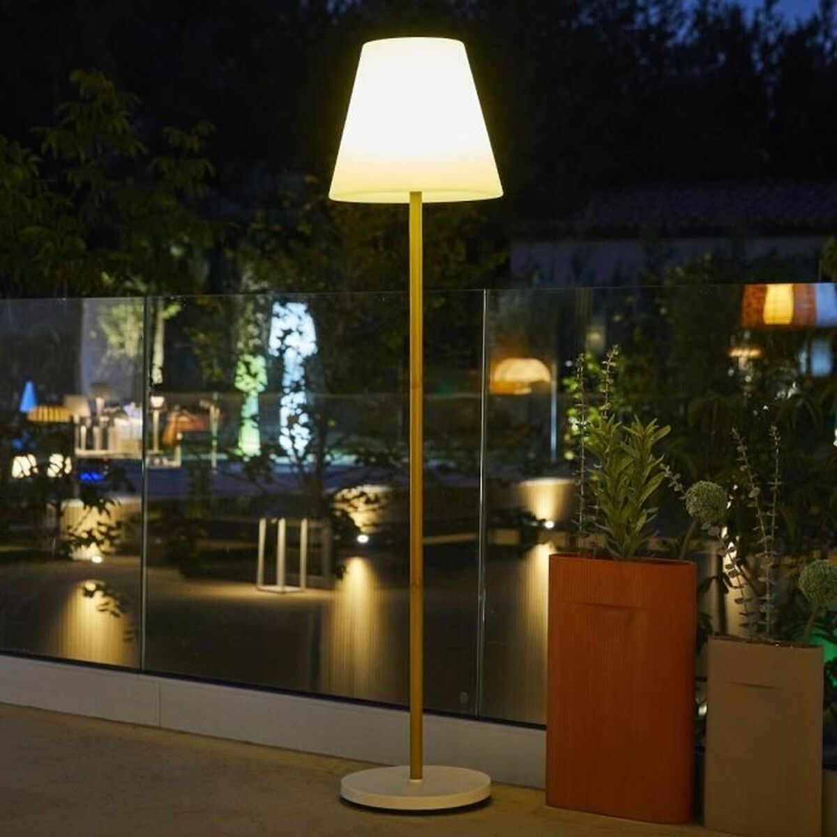 Solar lamp Lumisky Standy Mini Wood-1