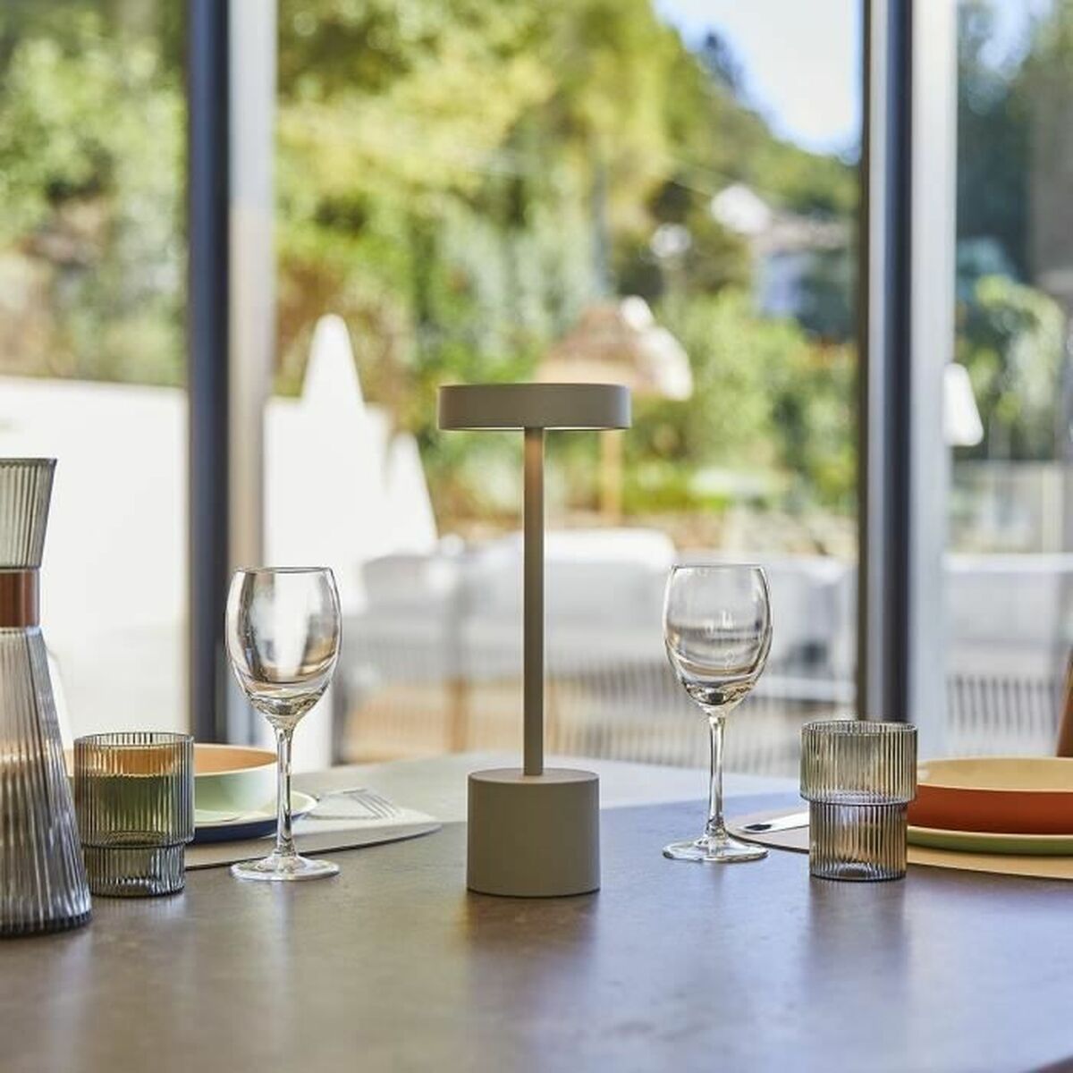 Desk lamp Lumisky ROBY GREY Aluminium-4