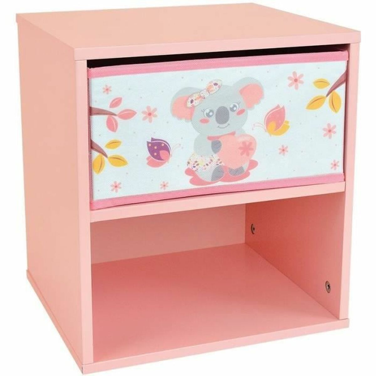 Nightstand Fun House CALLY MIMI KOALA Pink 36 x 33 x 30 cm-0