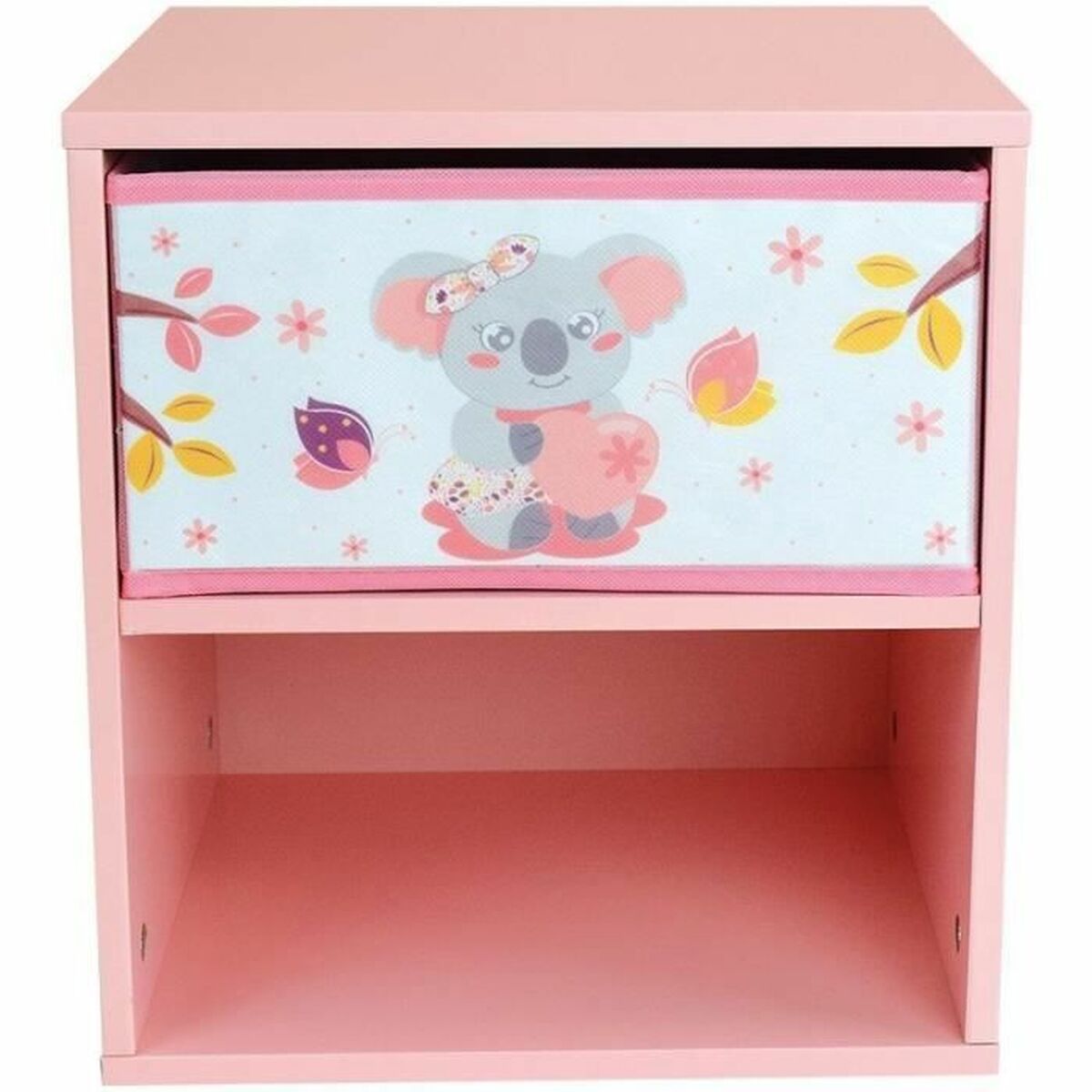 Nightstand Fun House CALLY MIMI KOALA Pink 36 x 33 x 30 cm-1