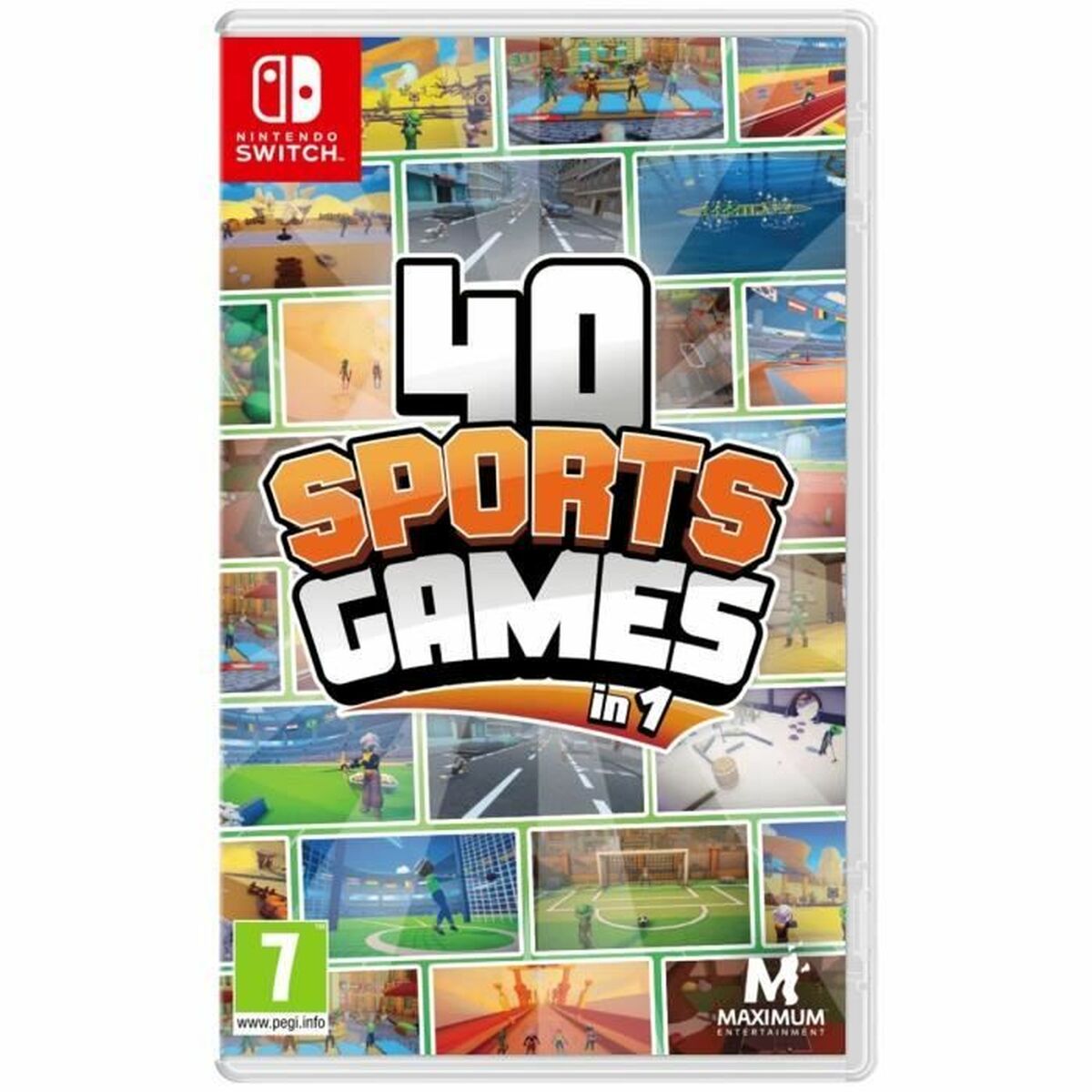 Video game for Switch Just For Games 40 Sports Games in 1-0