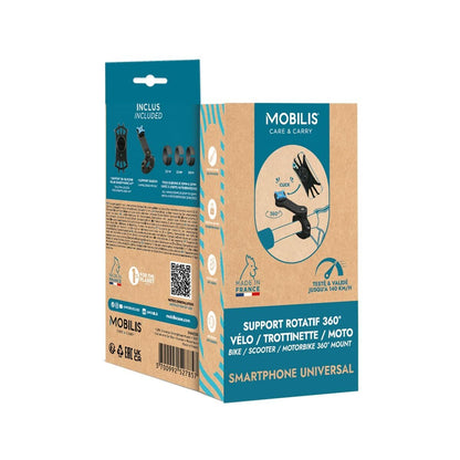 Bike Phone Holder Mobilis 044026 Black Plastic-1