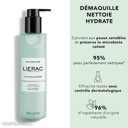 Facial Make Up Remover Lierac L'Eau Micellaire 50 ml-1