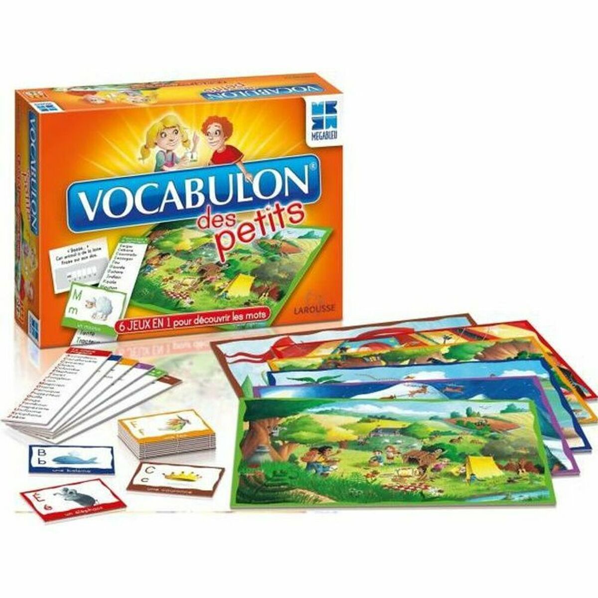 Board game Megableu Vocabulon des Petits learning game (FR)-0