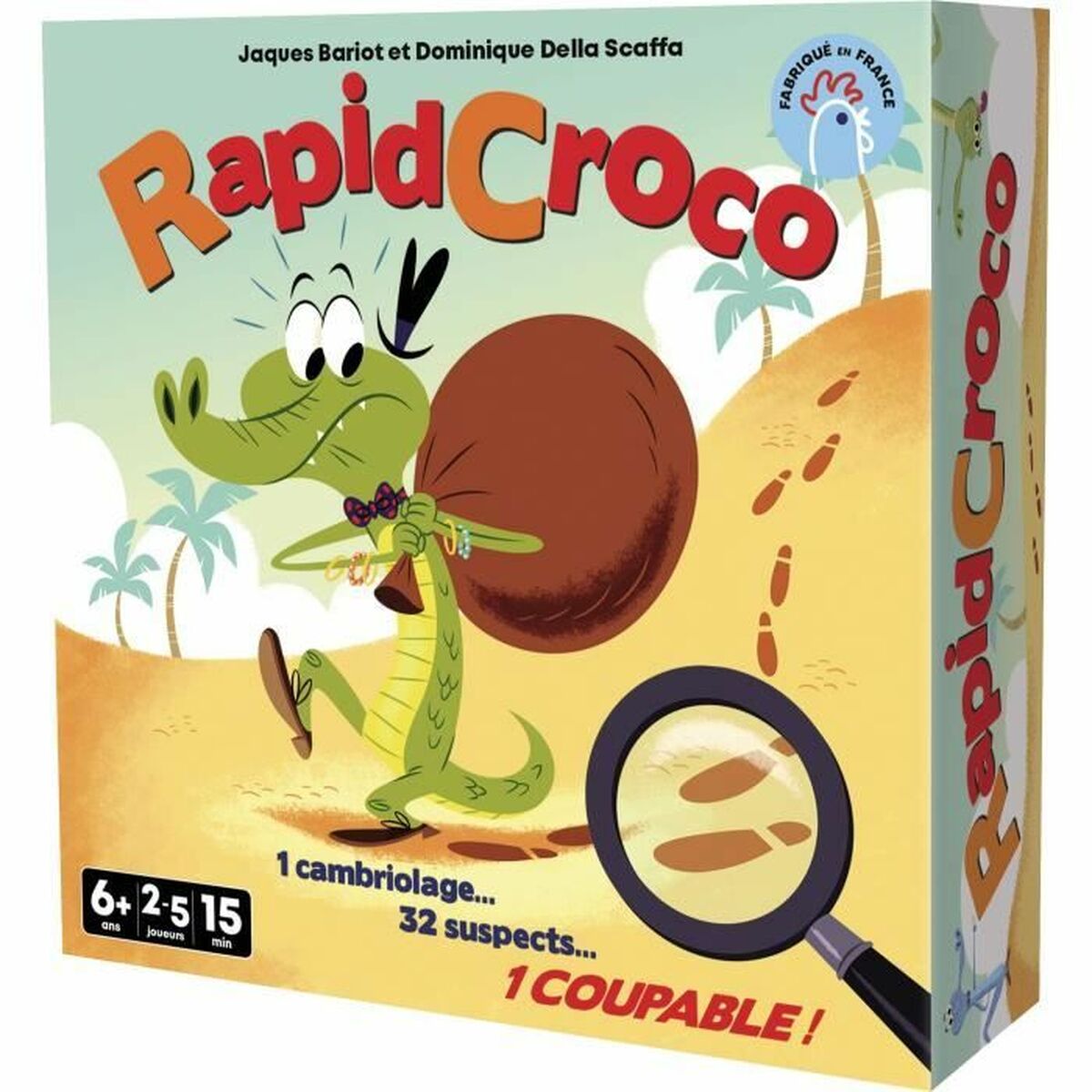 Board game Asmodee RapidCroco (FR)-0