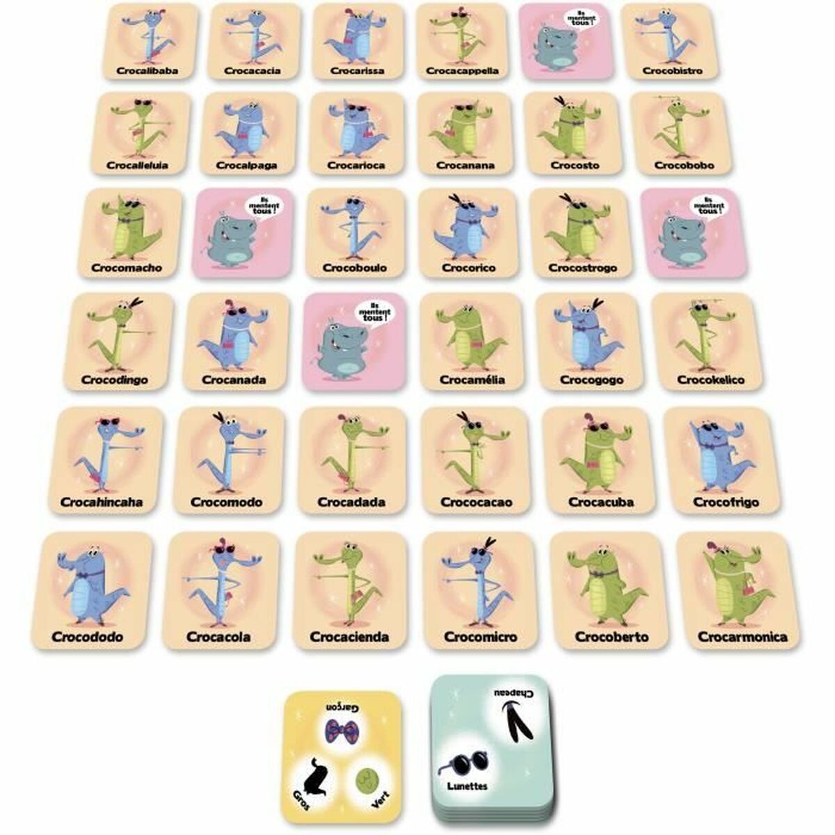 Board game Asmodee RapidCroco (FR)-3