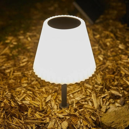 Desk lamp Lumisky Lady Spike Bouffant White Metal-4
