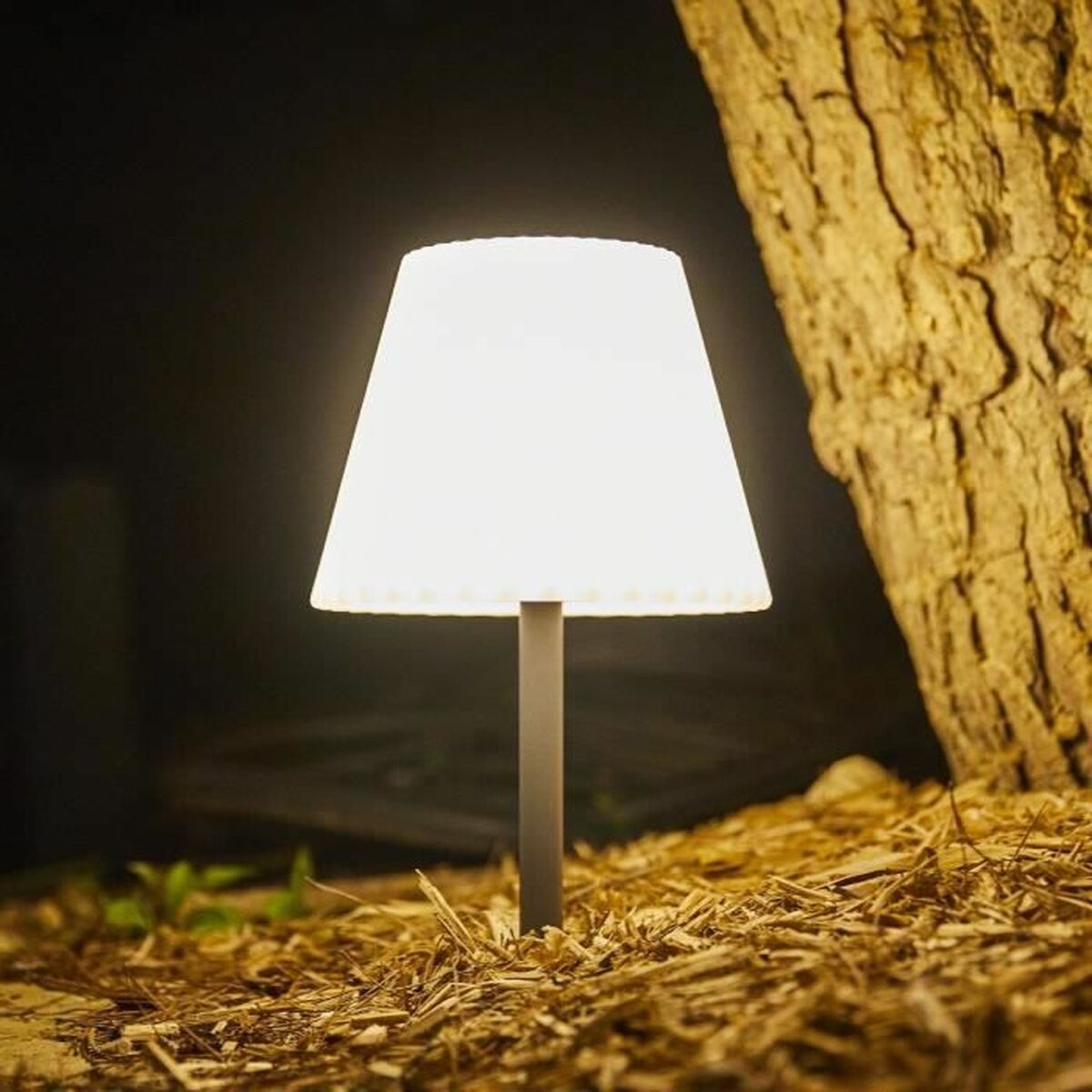 Desk lamp Lumisky Lady Spike Bouffant White Metal-3