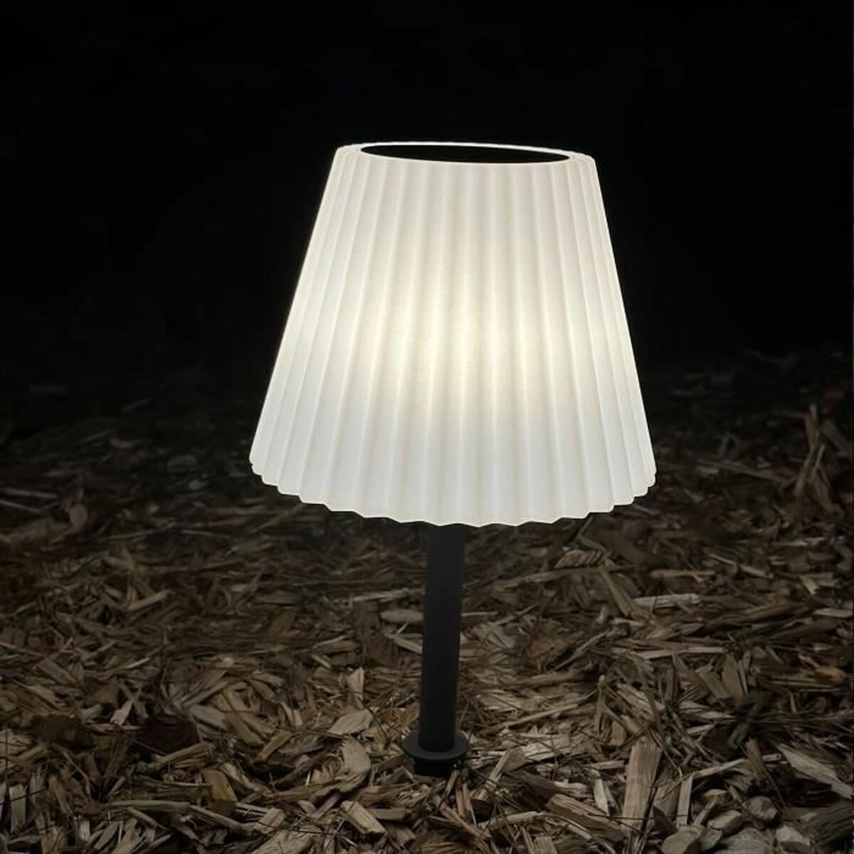 Desk lamp Lumisky Lady Spike Bouffant White Metal-1