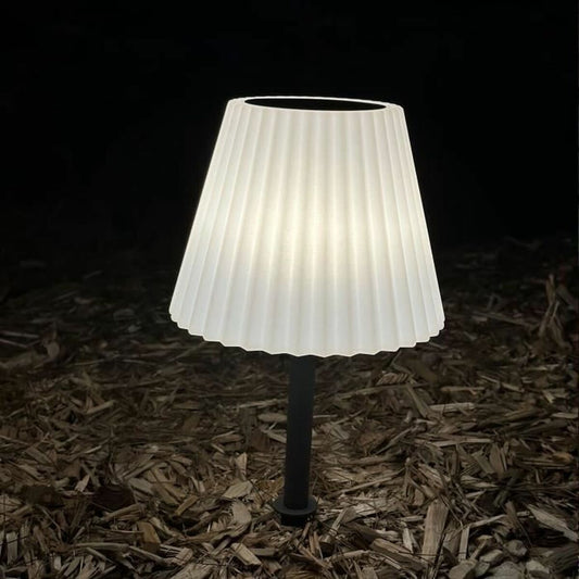 Desk lamp Lumisky Lady Spike Bouffant White Metal-1