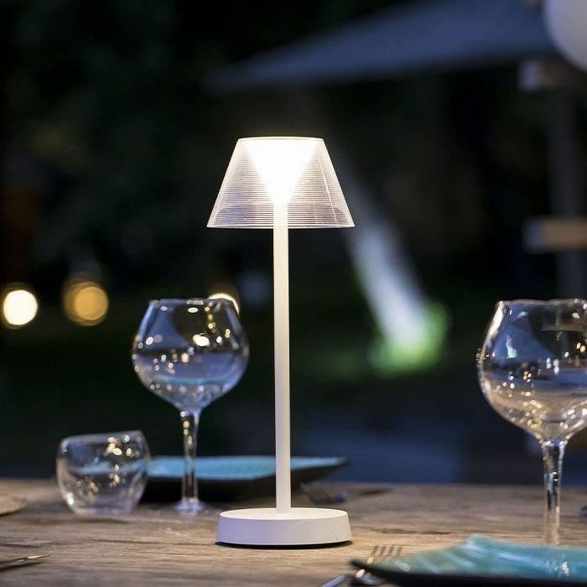Floor Lamp Lumisky Beverly White Grey (1 Unit)-4