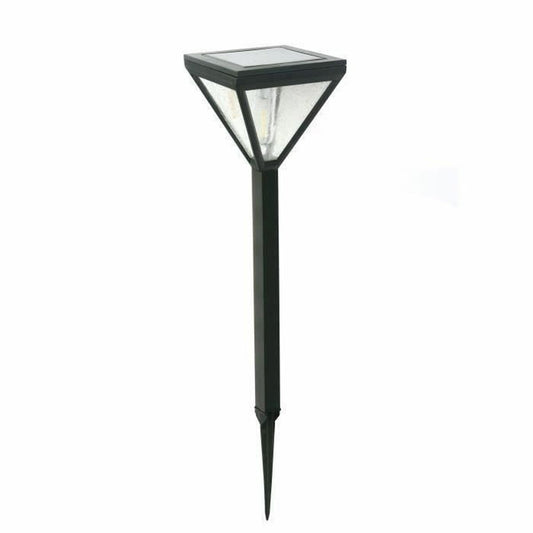 Solar lamp Galix 25 lm Black Stainless steel-0