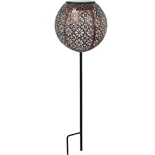 Solar lamp Galix Retro Metal 15 x 45 cm Decoration-0