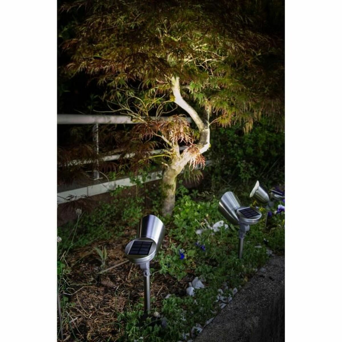 Solar lamp Galix 30 Lm Stainless steel-2