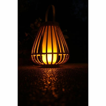 Solar lamp Beige Flame effect-3