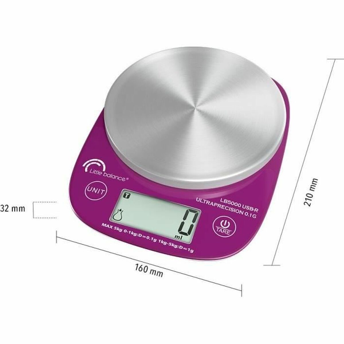 kitchen scale Little Balance 8465-1