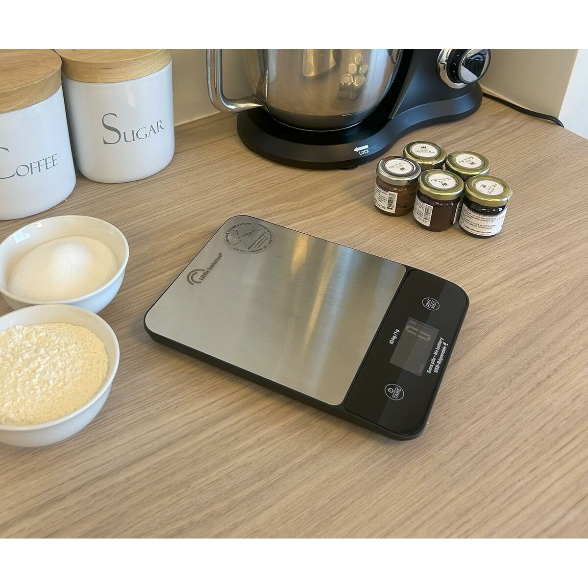 kitchen scale Little Balance 10 kg Silver 23,8 x 17,3 cm-3