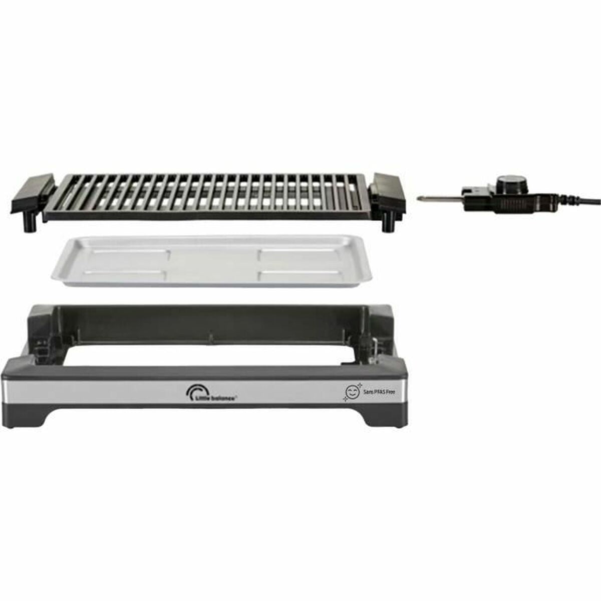 Barbecue Portable Little Balance Easy Nopifas Metal Plastic-4