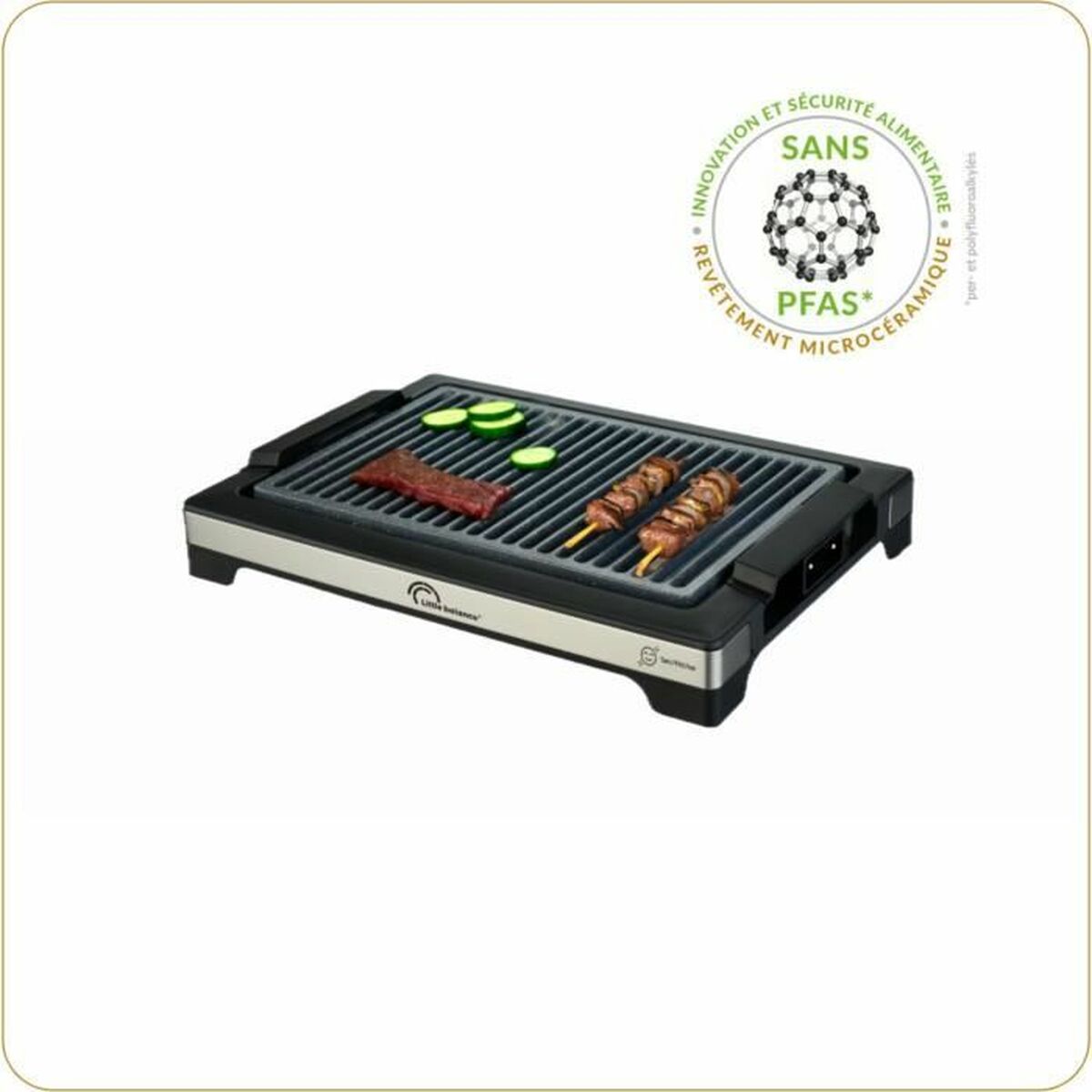 Barbecue Portable Little Balance Easy Nopifas Metal Plastic-3