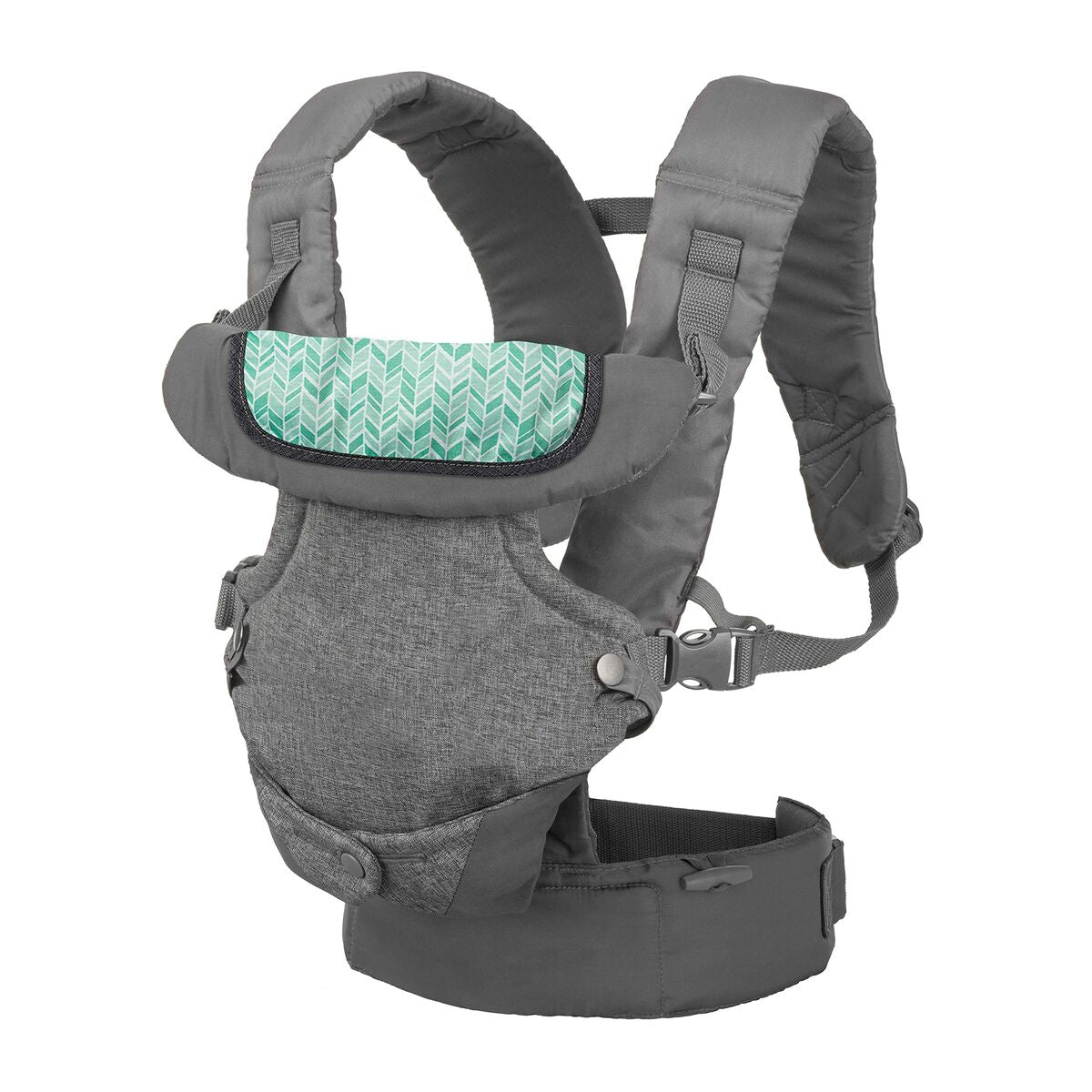 Baby Carrier Backpack Infantino Flip Ergo Grey + 0 Months-2