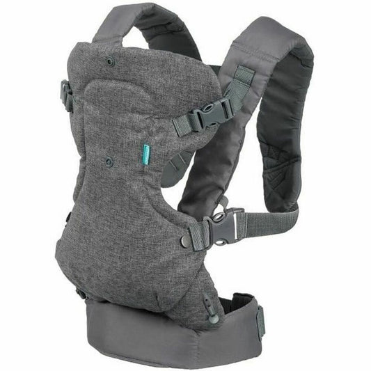 Baby Carrier Backpack Infantino Flip Ergo Grey + 0 Months-0