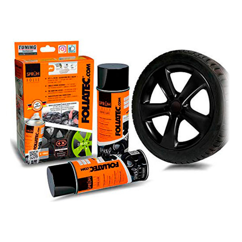 Liquid Rubber for Cars Foliatec     Black 400 ml (2 pcs)-2