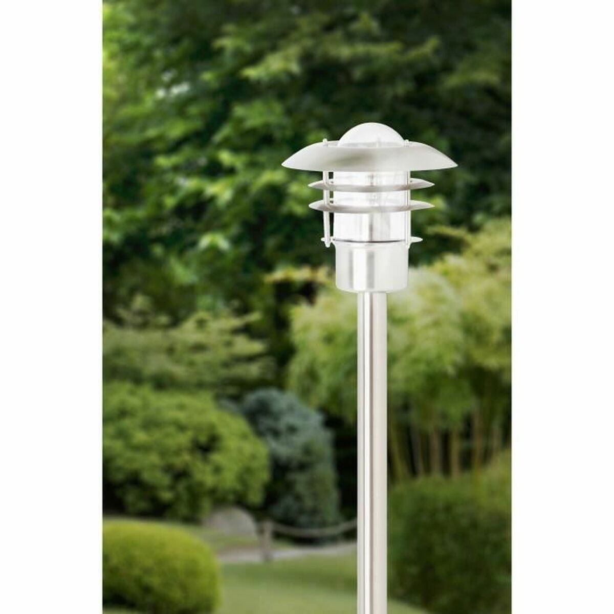 Solar lamp Brilliant Terrence Transparent Silver 60 W-2