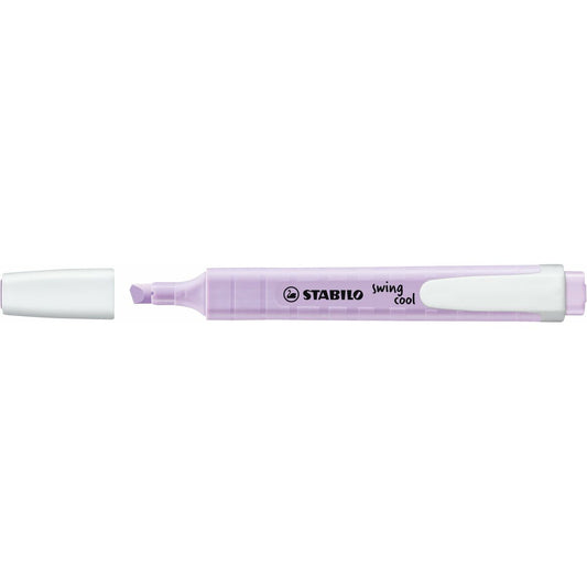 Fluorescent Marker Set Stabilo Swing Cool Violet 10 Pieces-1