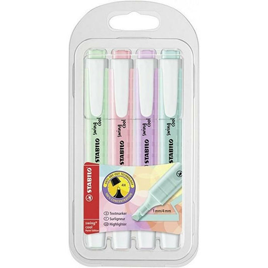 Highlighter Stabilo Swing Cool Pastel Multicolour (5 Units)-1