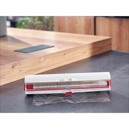 Toilet-roll holder, kitchen-roll holder Leifheit White Cardboard Plastic Film-4
