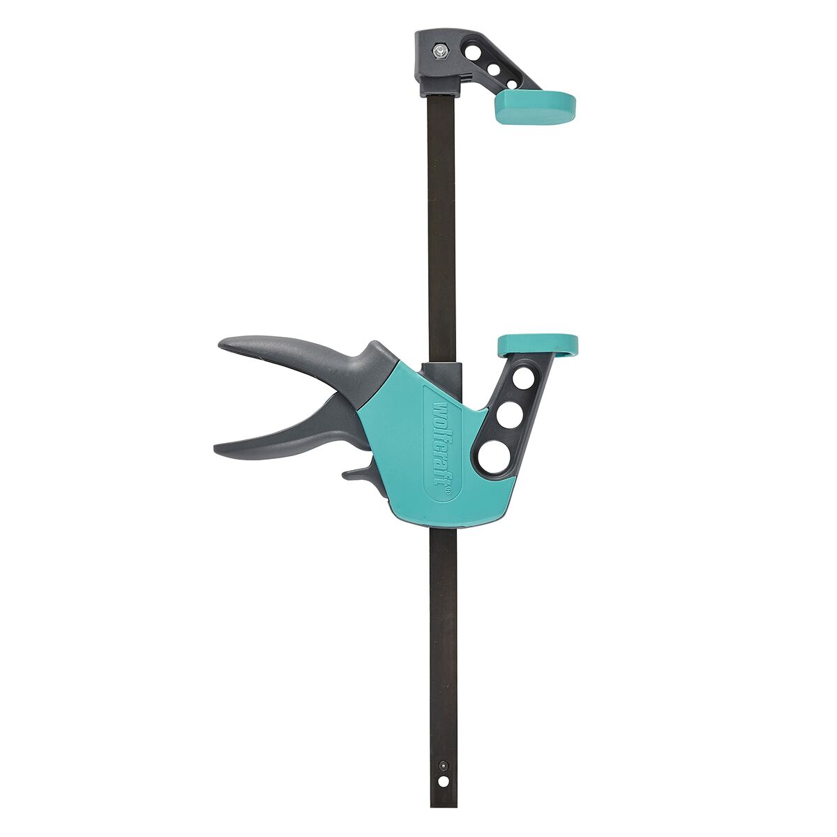 One-hand clamp Wolfcraft 75-300 mm-0