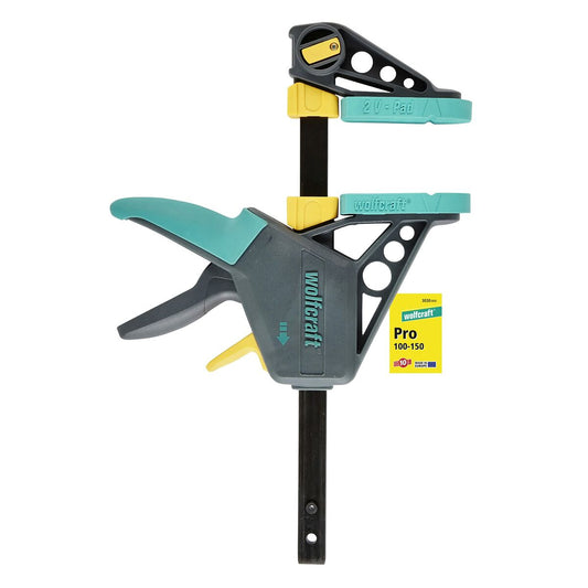 One-hand clamp Wolfcraft 100-150 mm-0