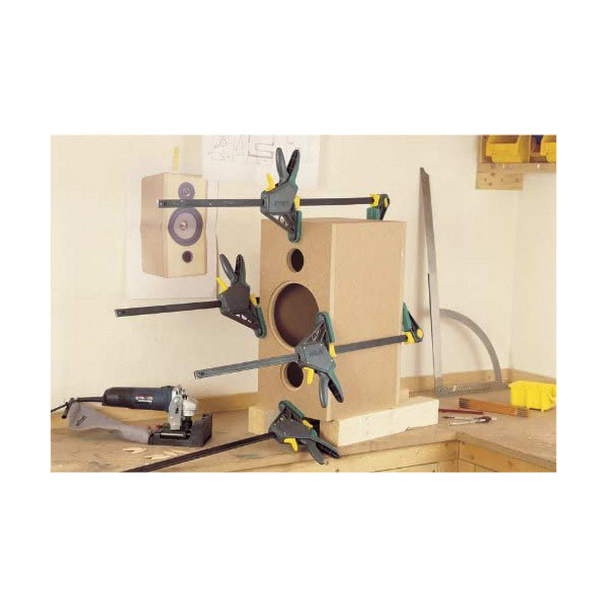 One-hand clamp Wolfcraft-7