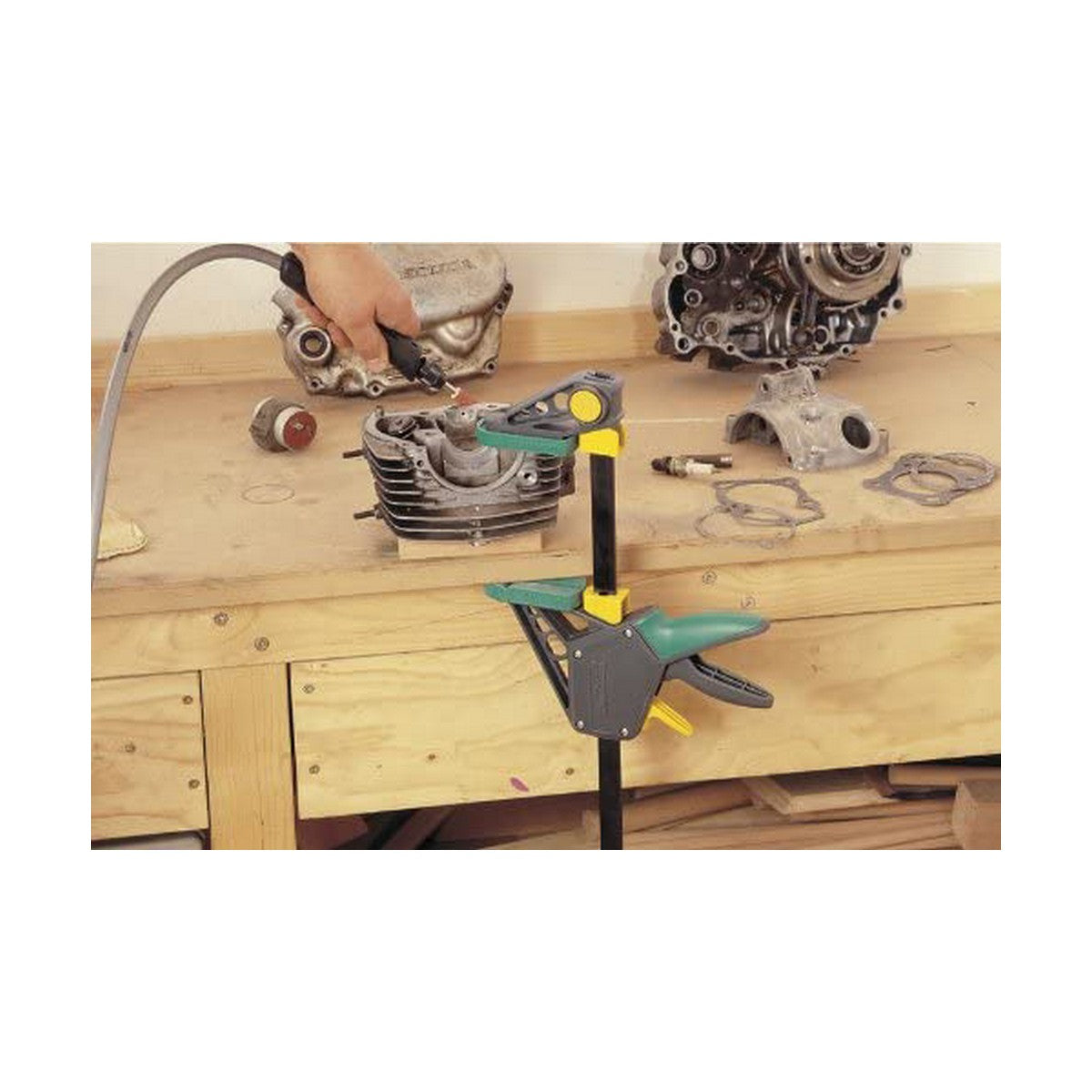 One-hand clamp Wolfcraft-3