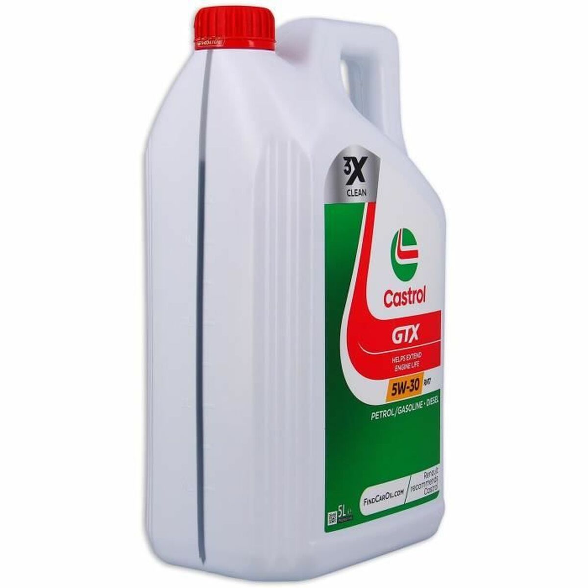 Motor oil Castrol GTX Petrol Diesel 5W30 5 L-2