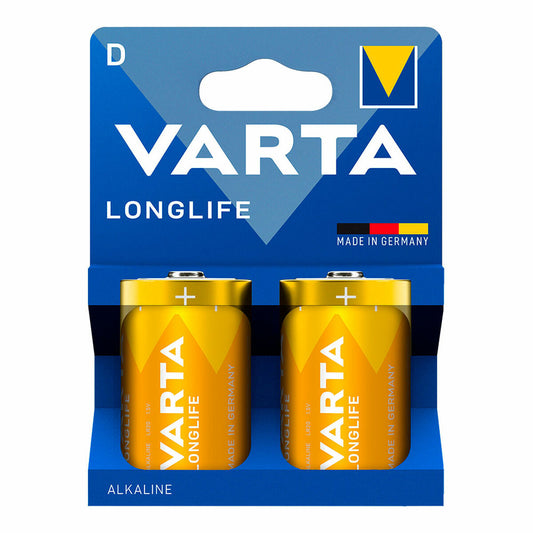 Batteries Varta longlife d - lr20 1,5 V LR20 Type D (2 Units)-0