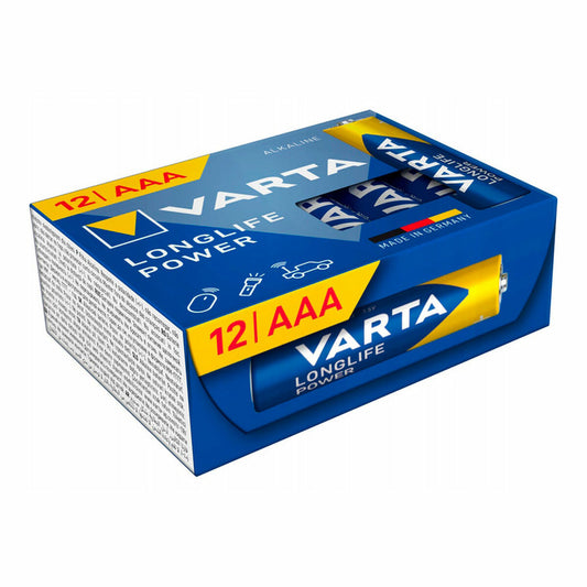 Batteries Varta longlife power cube aaa - lr03 1,5 V AAA LR03 (12 Units) (12 Pieces)-0