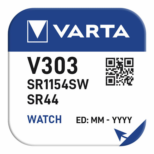 Lithium Button Cell Battery Varta Silver V303-0