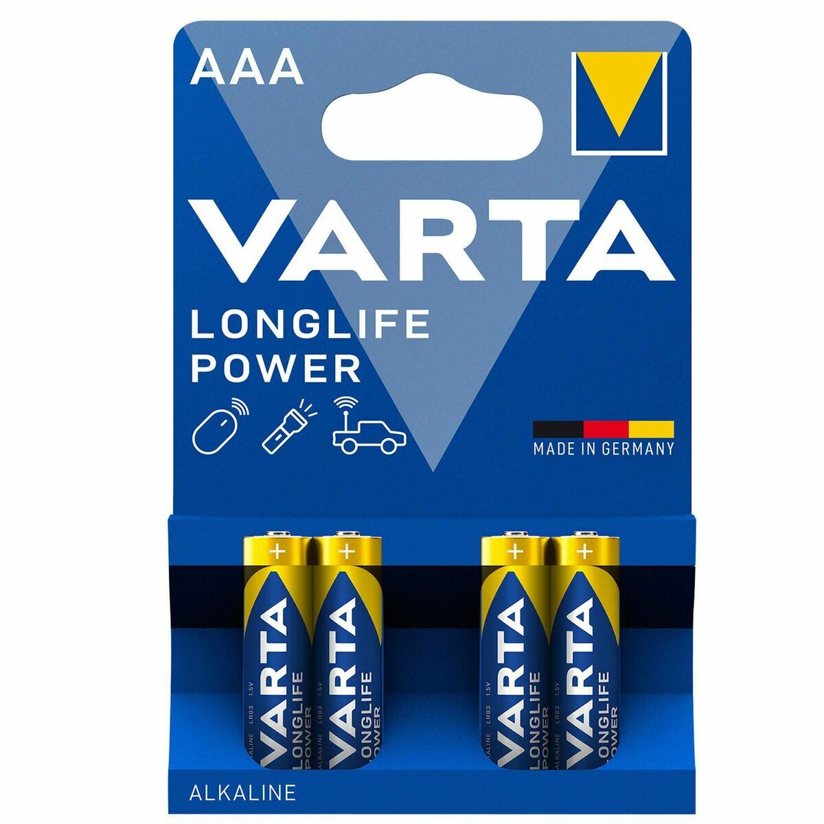 Batteries Varta AAA LR03 1,5 V (10 Units)-1