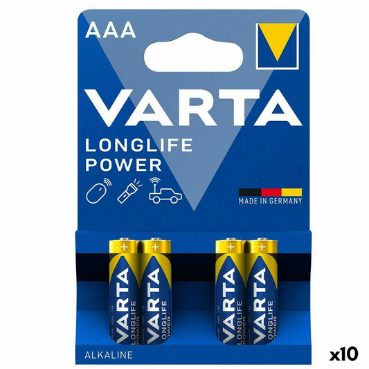 Batteries Varta AAA LR03 1,5 V (10 Units)-0