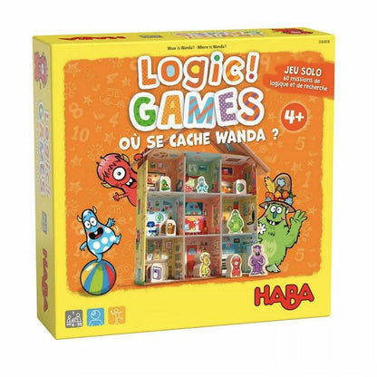 Board game HABA Logic Games - Where is Wanda?-0